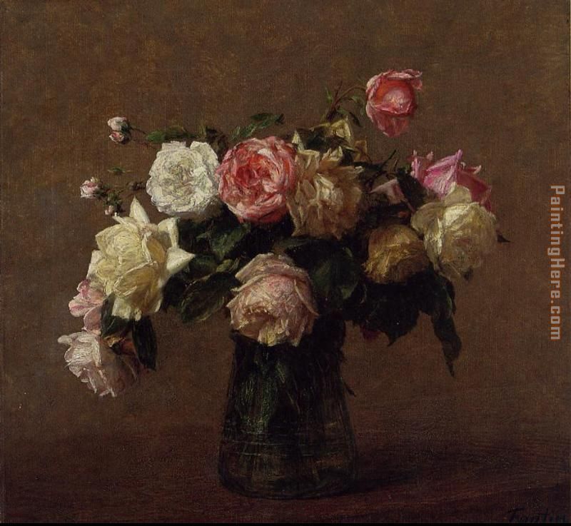 Henri Fantin-Latour Bouquet of Roses